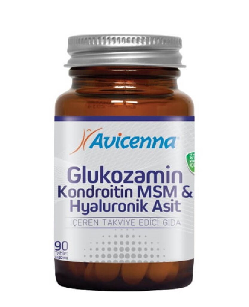 Avicenna Glukozamin - Kondroitin MSM & Hyaluronik Asit İçeren Takviye Edici Gıda