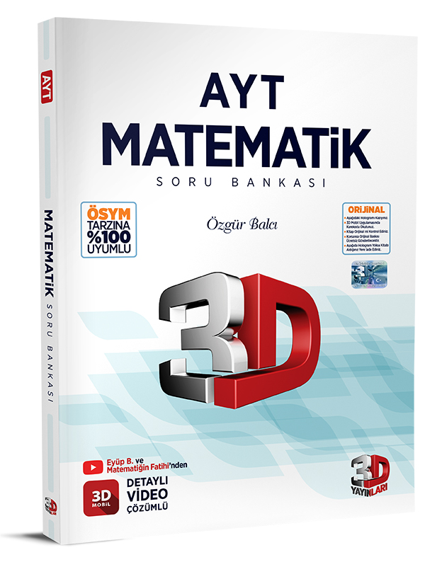 Askitabevi-3D Ayt Matematik Soru Bankası