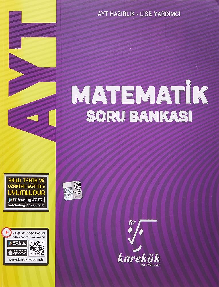 Karekök Yayınları Ayt Matematik Soru Bankası
