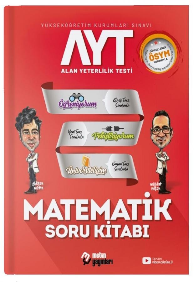 Metin Yayınları Ayt Matematik Soru Bankası