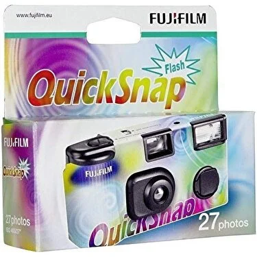 Fujifilm QuickSnap 27Pozluk Tek Kullanımlık Fotoğraf Makinesi
